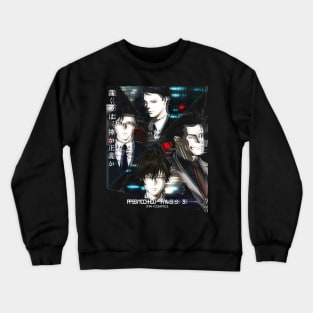 Retro Art Characters Psycho Anime Crewneck Sweatshirt